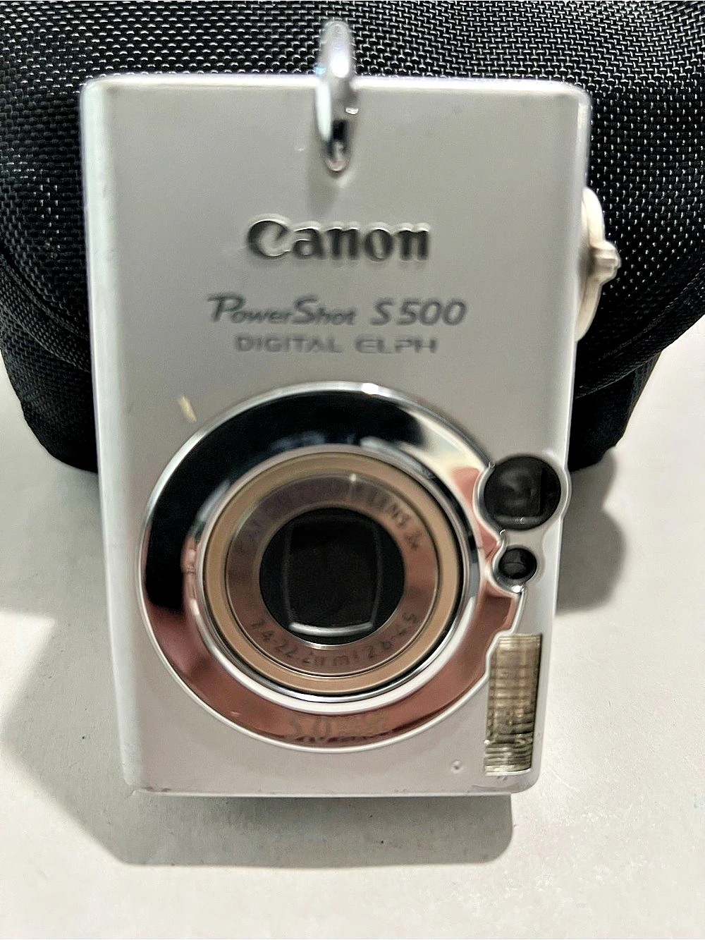 Canon PowerShot S500 Digital ELPH Camera Silver & Black